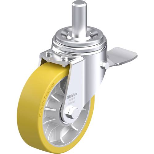 Thumbnail - Blickle 936727 LHZ-ALTH 162K-ST Stahlblech-Lenkrolle Rad-Durchmesser: 160 mm Tragfähigkeit (max.): 900 kg 1 St.