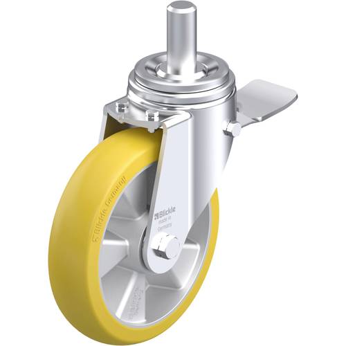 Blickle 936721 LHZ-ALTH 200K-ST-CO Stahlblech-Lenkrolle Rad-Durchmesser: 200 mm Tragfähigkeit (max.): 800 kg 1 St.