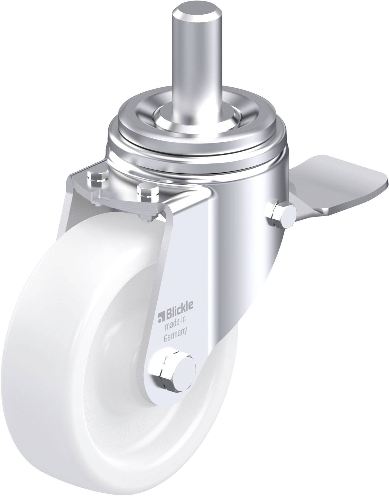 Blickle 852949 LHZ-SPO 150G-ST Stahlblech-Lenkrolle Rad-Durchmesser: 150 mm Tragfähigkeit (max.): 800 kg 1 St.