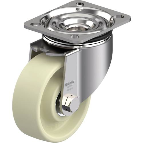 Blickle 940380 LIKX-POH 102HXK-1 Hitzebeständige Edelstahl-Lenkrolle Rad-Durchmesser: 100 mm Tragfähigkeit (max.): 300 k...