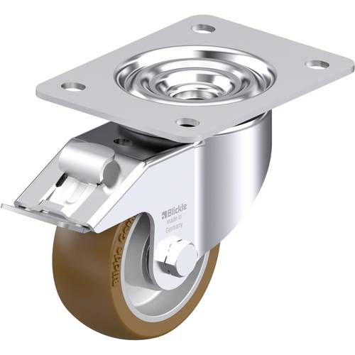 Blickle 921281 LK-ALB 101K-3-FI Stahlblech-Lenkrolle Rad-Durchmesser: 100 mm Tragfähigkeit (max.): 350 kg 1 St.