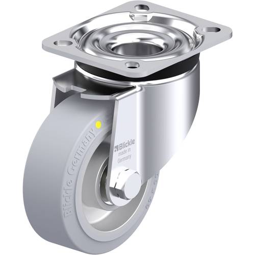 Thumbnail - Blickle 936092 LK-ALEV 100K-1-SG-AS Stahlblech-Lenkrolle Rad-Durchmesser: 100 mm Tragfähigkeit (max.): 200 kg 1 St.