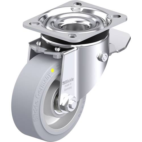 Blickle 936093 LK-ALEV 100K-1-ST-SG-AS Stahlblech-Lenkrolle Rad-Durchmesser: 100 mm Tragfähigkeit (max.): 200 kg 1 St.