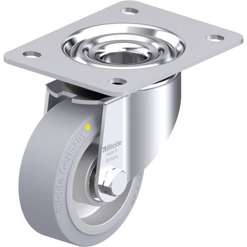 Blickle 936097 LK-ALEV 100K-3-SG-AS Stahlblech-Lenkrolle Rad-Durchmesser: 100 mm Tragfähigkeit (max.): 200 kg 1 St.