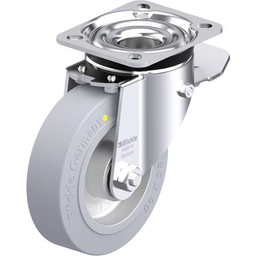 Blickle 936099 LK-ALEV 125K-1-ST-SG-AS Stahlblech-Lenkrolle Rad-Durchmesser: 125 mm Tragfähigkeit (max.): 250 kg 1 St.