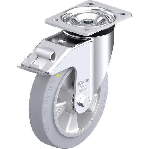 Blickle 936108 LK-ALEV 200K-FI-SG-AS Stahlblech-Lenkrolle Rad-Durchmesser: 200 mm Tragfähigkeit (max.): 450 kg 1 St.