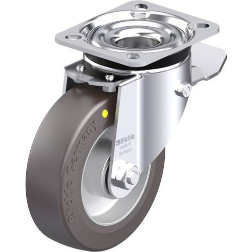 Blickle 936484 LK-ALST 125K-1-ST-AS Stahlblech-Lenkrolle Rad-Durchmesser: 125 mm Tragfähigkeit (max.): 350 kg 1 St.