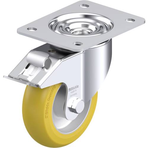 Blickle 887493 LK-ALTH 125K-3-FI-CO Stahlblech-Lenkrolle Rad-Durchmesser: 125 mm Tragfähigkeit (max.): 350 kg 1 St.