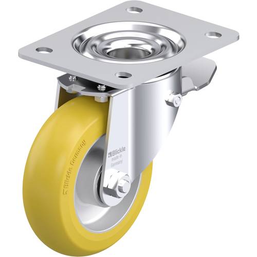 Blickle 931468 LK-ALTH 125K-3-ST-CO Stahlblech-Lenkrolle Rad-Durchmesser: 125 mm Tragfähigkeit (max.): 350 kg 1 St.