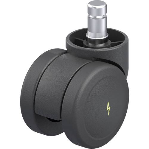 Blickle 849802 LKDB-PUA 50G-ELS-ES Kunststoff-Doppel-Lenkrolle Rad-Durchmesser: 50 mm Tragfähigkeit (max.): 50 kg 1 St.