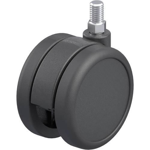 Blickle 759286 LKDB-PUA 75G Kunststoff-Doppel-Lenkrolle Rad-Durchmesser: 75 mm Tragfähigkeit (max.): 75 kg 1 St.