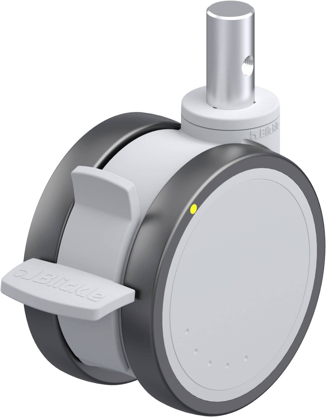 Blickle 922631 LKDG-PATH 125K-FI-ELS-ZA55 Kunststoff-Doppelrolle Rad-Durchmesser: 125 mm Tragfähigkeit (max.): 125 kg 1 ...