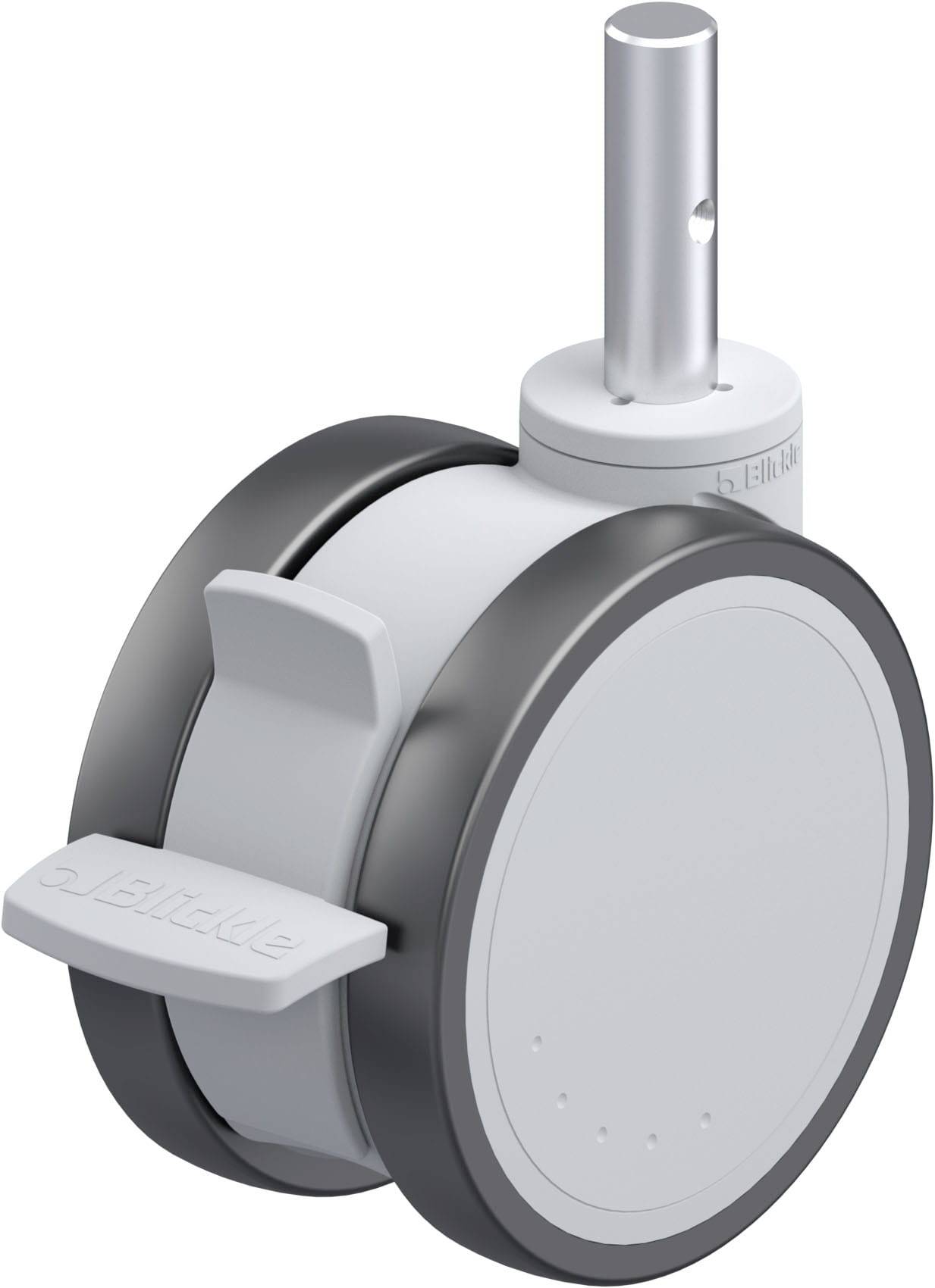 Blickle 872854 LKDG-PATH 125K-FI-ZA51 Kunststoff-Doppelrolle Rad-Durchmesser: 125 mm Tragfähigkeit (max.): 125 kg 1 St.