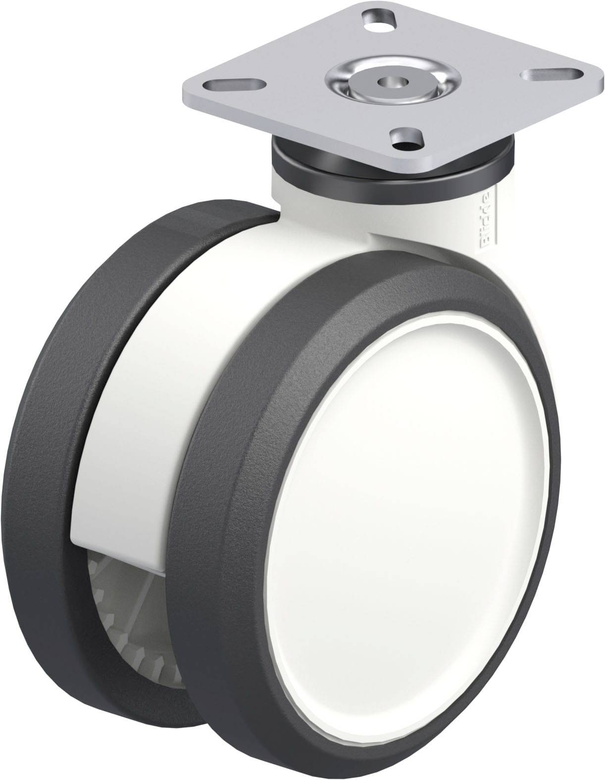 Blickle 763327 LKDG-PUA 100G-P23 Kunststoff-Doppel-Lenkrolle Rad-Durchmesser: 100 mm Tragfähigkeit (max.): 110 kg 1 St.