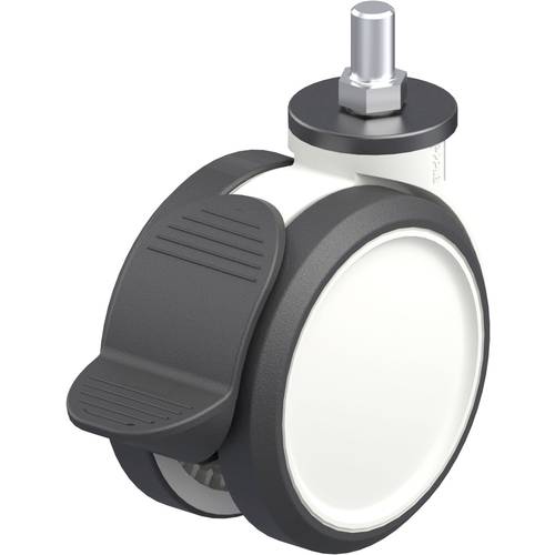 Blickle 763209 LKDG-PUA 100G-RA Kunststoff-Doppel-Lenkrolle Rad-Durchmesser: 100 mm Tragfähigkeit (max.): 110 kg 1 St.