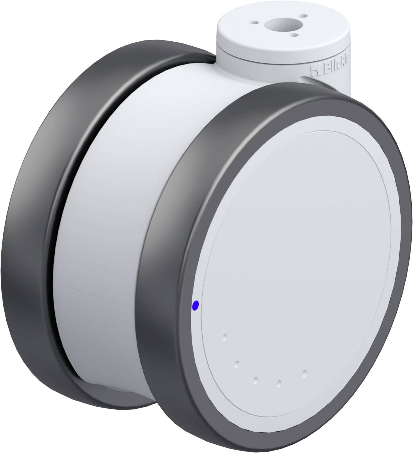 Blickle 872897 LKDGX-PATH 125XK Kunststoff-Doppelrolle Rad-Durchmesser: 125 mm Tragfähigkeit (max.): 125 kg 1 St.