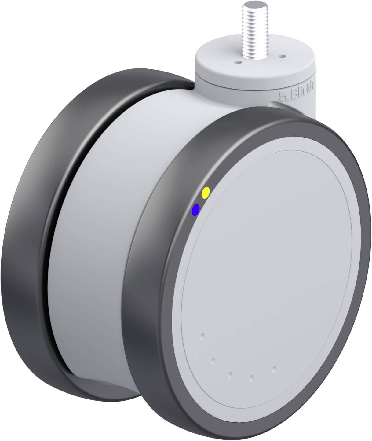 Blickle 922577 LKDGX-PATH 125XK-ELS-GSX10 Kunststoff-Doppelrolle Rad-Durchmesser: 125 mm Tragfähigkeit (max.): 125 kg 1 ...