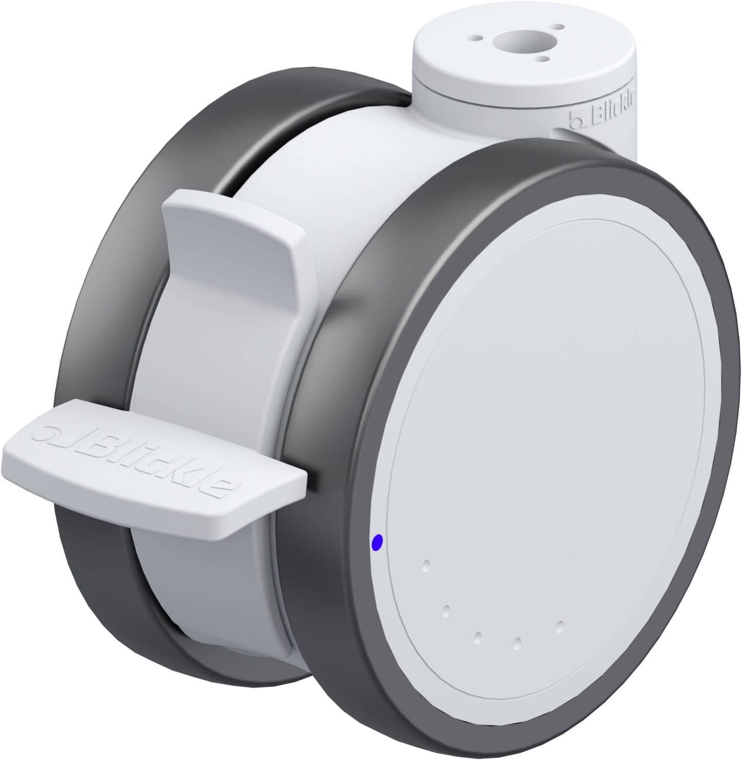 Blickle 872901 LKDGX-PATH 125XK-FI Kunststoff-Doppelrolle Rad-Durchmesser: 125 mm Tragfähigkeit (max.): 125 kg 1 St.