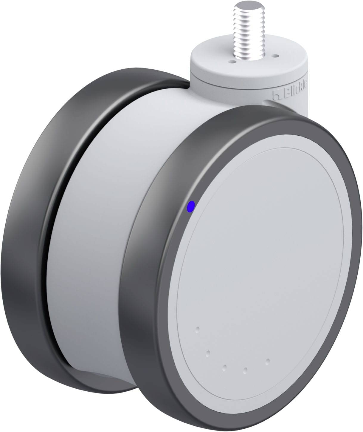 Blickle 872916 LKDGX-PATH 125XK-GSX12 Kunststoff-Doppelrolle Rad-Durchmesser: 125 mm Tragfähigkeit (max.): 125 kg 1 St.