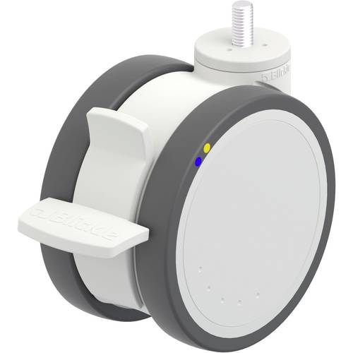 Blickle 922566 LKDX-PATH 125XK-FI-ELS-GSX10 Kunststoff-Doppelrolle Rad-Durchmesser: 125 mm Tragfähigkeit (max.): 125 kg ...