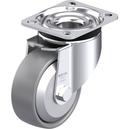 Blickle 946778 LK-PO 100G-1-ELS-FA Stahlblech-Lenkrolle Rad-Durchmesser: 100 mm Tragfähigkeit (max.): 280 kg 1 St.