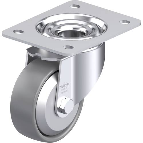 Blickle 946781 LK-PO 100G-3-ELS-FA Stahlblech-Lenkrolle Rad-Durchmesser: 100 mm Tragfähigkeit (max.): 280 kg 1 St.