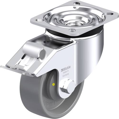 Blickle 925056 LK-PO 100KA-1-FI-ELS Stahlblech-Lenkrolle Rad-Durchmesser: 100 mm Tragfähigkeit (max.): 280 kg 1 St.