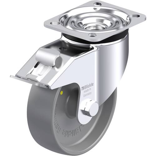 Blickle 691055 LK-PO 125G-1-FI-ELS Stahlblech-Lenkrolle Rad-Durchmesser: 125 mm Tragfähigkeit (max.): 300 kg 1 St.