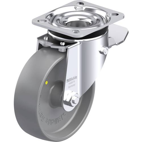 Blickle 357467 LK-PO 125G-1-ST-ELS Stahlblech-Lenkrolle Rad-Durchmesser: 125 mm Tragfähigkeit (max.): 300 kg 1 St.
