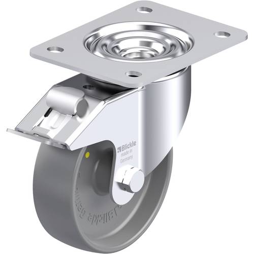 Blickle 844190 LK-PO 125G-3-FI-ELS Stahlblech-Lenkrolle Rad-Durchmesser: 125 mm Tragfähigkeit (max.): 300 kg 1 St.
