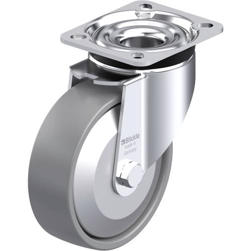 Blickle 946796 LK-PO 125KA-1-ELS-FA Stahlblech-Lenkrolle Rad-Durchmesser: 125 mm Tragfähigkeit (max.): 300 kg 1 St.