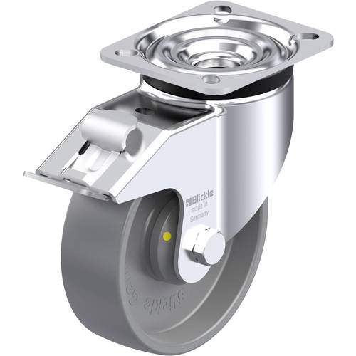 Blickle 884383 LK-PO 125KA-1-FI-ELS Stahlblech-Lenkrolle Rad-Durchmesser: 125 mm Tragfähigkeit (max.): 300 kg 1 St.