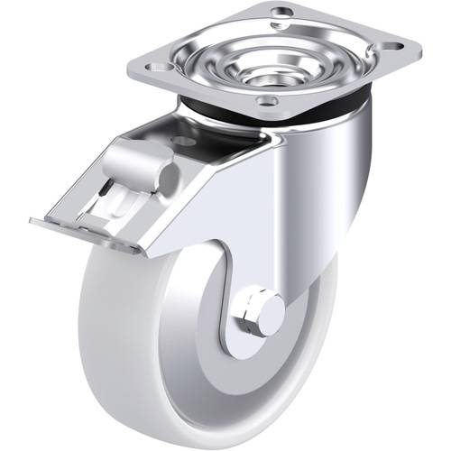 Blickle 852700 LK-PO 125XR-1-FI-FA Stahlblech-Lenkrolle Rad-Durchmesser: 125 mm Tragfähigkeit (max.): 300 kg 1 St.