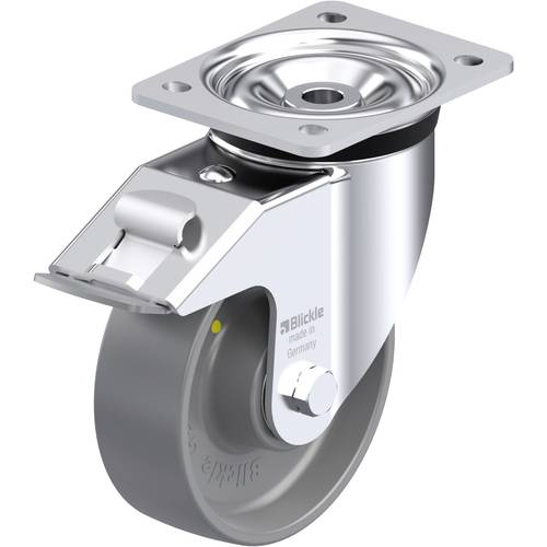 Blickle 890004 LK-PO 150K-FI-ELS Stahlblech-Lenkrolle Rad-Durchmesser: 150 mm Tragfähigkeit (max.): 400 kg 1 St.
