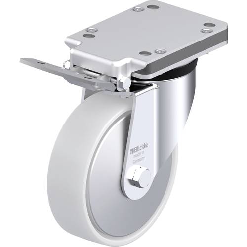 Thumbnail - Blickle 750257 LK-PO 160G-IS-FA Stahlblech-Lenkrolle Rad-Durchmesser: 160 mm Tragfähigkeit (max.): 450 kg 1 St.