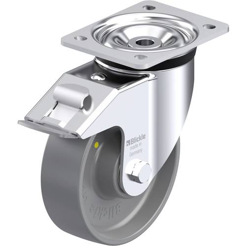 Blickle 847319 LK-PO 160K-FI-ELS Stahlblech-Lenkrolle Rad-Durchmesser: 160 mm Tragfähigkeit (max.): 450 kg 1 St.
