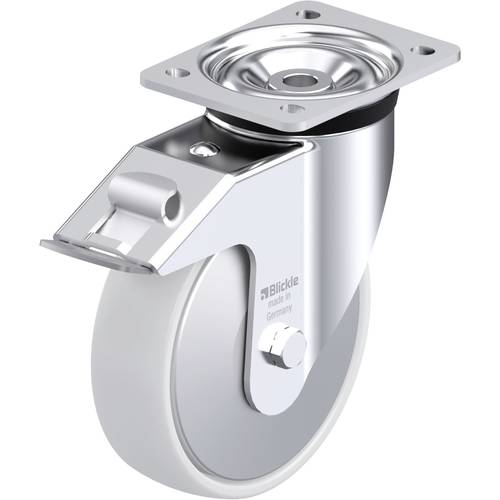 Blickle 750279 LK-PO 175K-FI-FA Stahlblech-Lenkrolle Rad-Durchmesser: 175 mm Tragfähigkeit (max.): 500 kg 1 St.