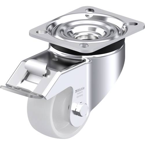 Blickle 852649 LK-PO 75XR-FI Stahlblech-Lenkrolle Rad-Durchmesser: 75 mm Tragfähigkeit (max.): 200 kg 1 St.