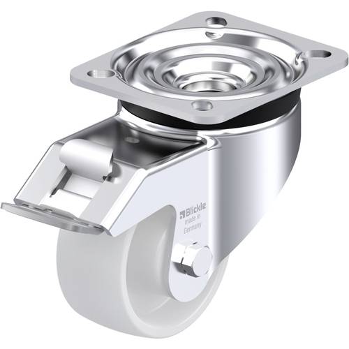 Blickle 852659 LK-PO 82XR-FI Stahlblech-Lenkrolle Rad-Durchmesser: 80 mm Tragfähigkeit (max.): 230 kg 1 St.