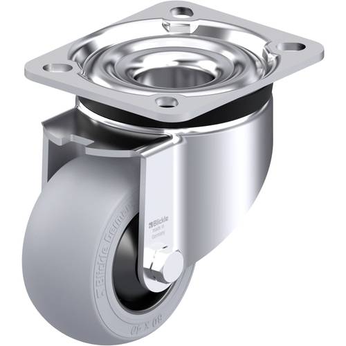 Blickle 946457 LK-POES 80KF-SG Stahlblech-Lenkrolle Rad-Durchmesser: 80 mm Tragfähigkeit (max.): 110 kg 1 St.