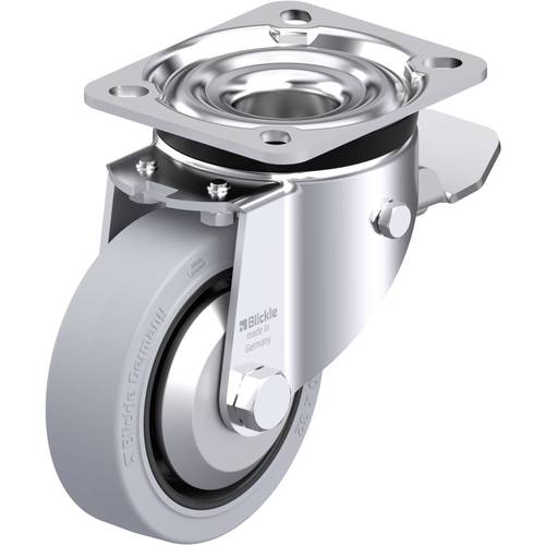 Blickle 750315 LK-POEV 100KA-1-ST-SG-FA Stahlblech-Lenkrolle Rad-Durchmesser: 100 mm Tragfähigkeit (max.): 200 kg 1 St.