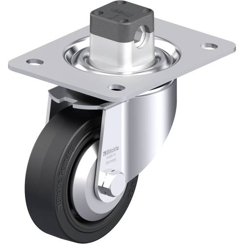 Thumbnail - Blickle 851057 LK-POEV 100KA-3-CS11-FA Stahlblech-Lenkrolle Rad-Durchmesser: 100 mm Tragfähigkeit (max.): 200 kg 1 St.