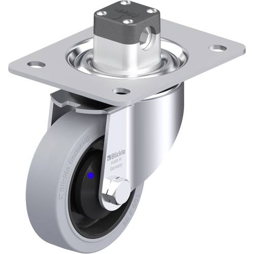 Blickle 945758 LK-POEV 100XKA-3-CS11-SG Stahlblech-Lenkrolle Rad-Durchmesser: 100 mm Tragfähigkeit (max.): 200 kg 1 St.