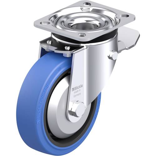 Blickle 750343 LK-POEV 125KA-1-ST-SB-FA Stahlblech-Lenkrolle Rad-Durchmesser: 125 mm Tragfähigkeit (max.): 250 kg 1 St.