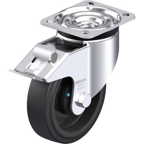 Blickle 851086 LK-POEV 125KAD-1-FI Stahlblech-Lenkrolle Rad-Durchmesser: 125 mm Tragfähigkeit (max.): 250 kg 1 St.