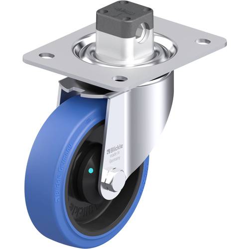 Thumbnail - Blickle 851173 LK-POEV 125KAD-3-CS11-SB Stahlblech-Lenkrolle Rad-Durchmesser: 125 mm Tragfähigkeit (max.): 250 kg 1 St.