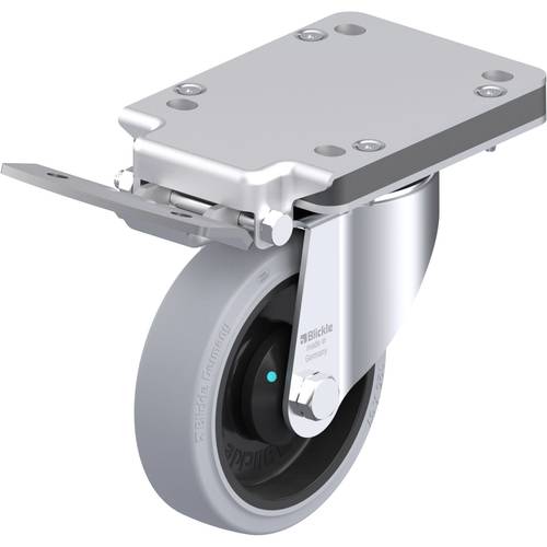 Blickle 851169 LK-POEV 125KAD-3-IS-SG Stahlblech-Lenkrolle Rad-Durchmesser: 125 mm Tragfähigkeit (max.): 250 kg 1 St.