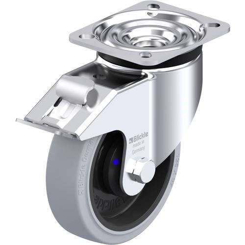 Blickle 945770 LK-POEV 125XKA-1-FI-SG Stahlblech-Lenkrolle Rad-Durchmesser: 125 mm Tragfähigkeit (max.): 250 kg 1 St.