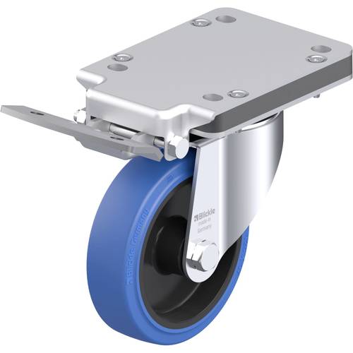 Blickle 851127 LK-POEV 125XR-3-IS-SB Stahlblech-Lenkrolle Rad-Durchmesser: 125 mm Tragfähigkeit (max.): 250 kg 1 St.