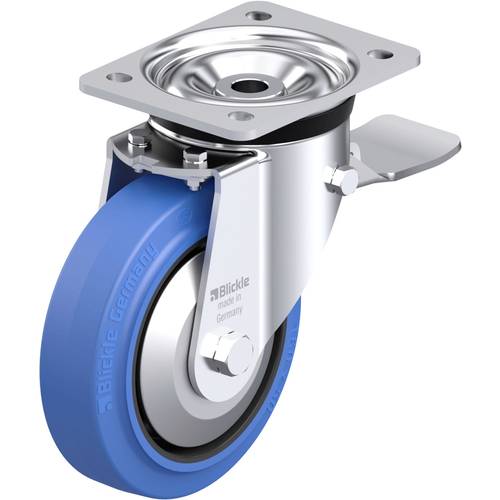 Blickle 851223 LK-POEV 160KAD-ST-SB-FA Stahlblech-Lenkrolle Rad-Durchmesser: 160 mm Tragfähigkeit (max.): 400 kg 1 St.